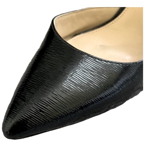 🌻Michael Kors black textured leather heels Size 8.5 - Picture 8 of 8